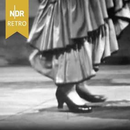 Flamenco-Tänzerin, Detailblick auf die Füße.