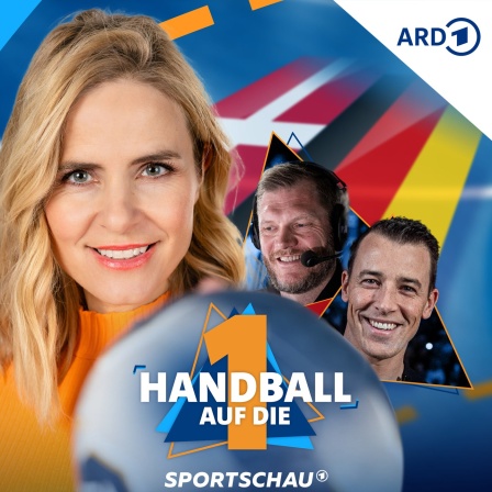 Cover für den Podcast - Handball auf die 1