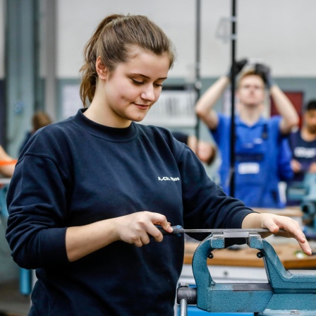 Auszubildende sind mit ihrer Ausbildung zufrieden