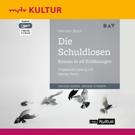 Hörbuchcover: Hermann Broch "Die Schuldlosen"