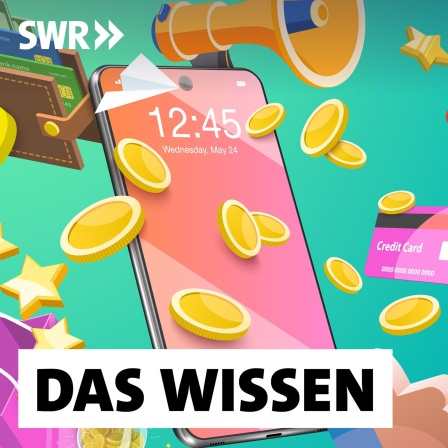 Illustration &#034;Online-Shopping&#034; mit Smartphone, Geld, Kreditkarte, Einkaufstasche, Geschenk, Münzen: Lange prägten Otto-Katalog, schrille TV-Clips und Schnäppchenpreise, wie wir einkaufen. TikTok und E-Commerce bringen nun frischen Wind in unsere Konsumgewohnheiten. Mit Erfolg?