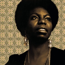 Die Sängerin Nina Simone
