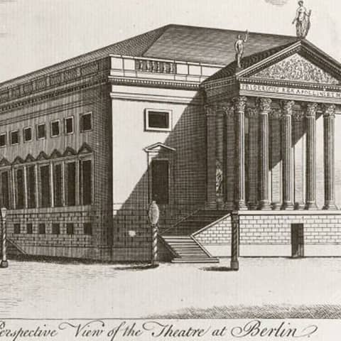 Berlin Opernhaus (um 1745)