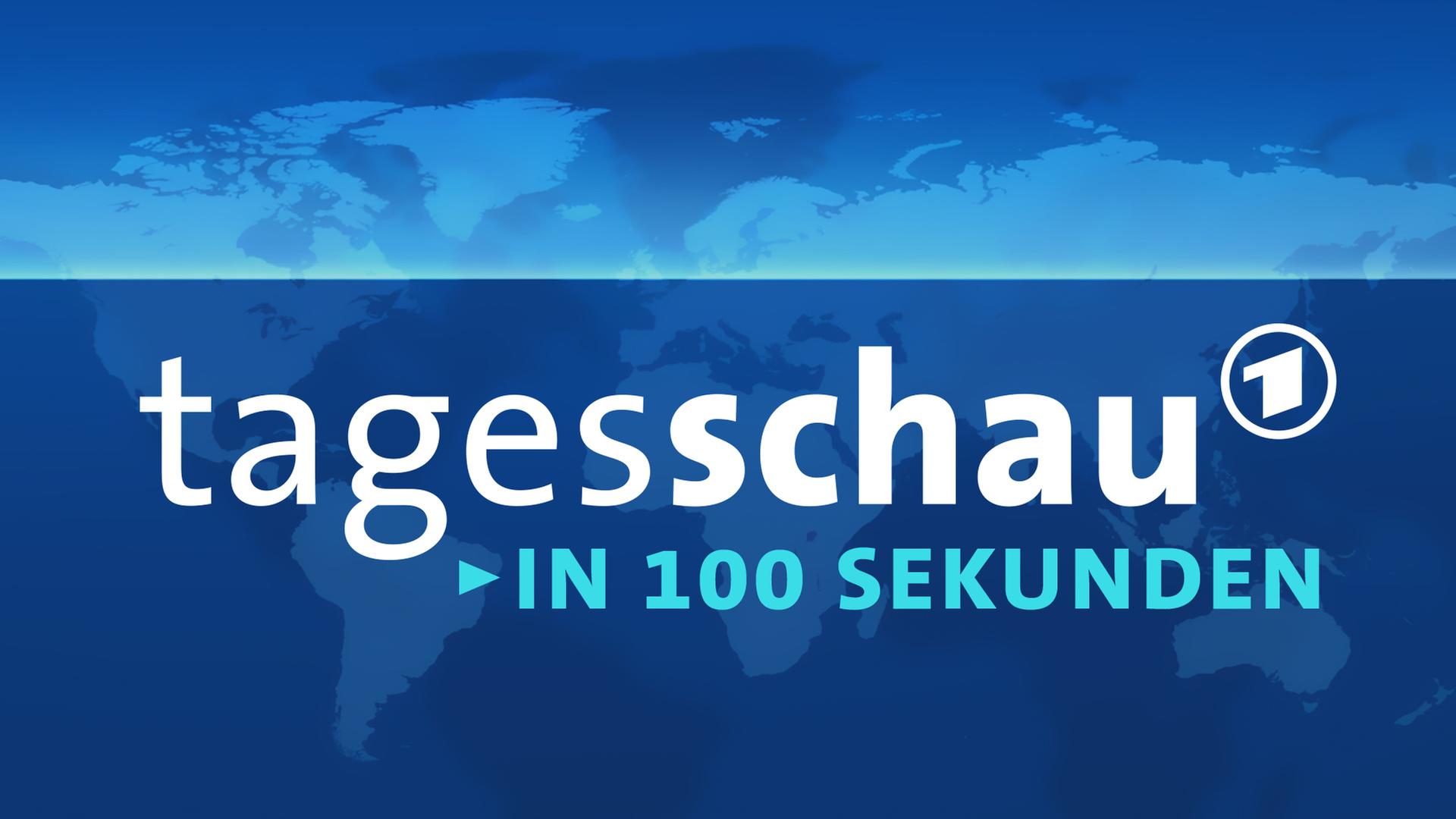 tagesschau in 100 Sekunden Videos der Sendung ARD Mediathek