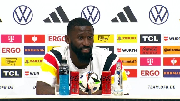 Sportschau Uefa Euro 2024 - Rüdiger über Tah - 'in Der Bundesliga Der Beste Innenverteidiger'