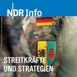 Auf der Uniform eines Bundeswehrsoldates ist ein Patch der Litauen-Brigade aufgenäht. (Anlass: Bundeskanzler Merz und Verteidigungsminister Pistorirus nehmen am feierlichen Aufstellungsappell der Panzerbrigade 45  in Vilnius (Litauen) teil.)