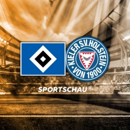 Logo Hamburger SV gegen Holstein Kiel