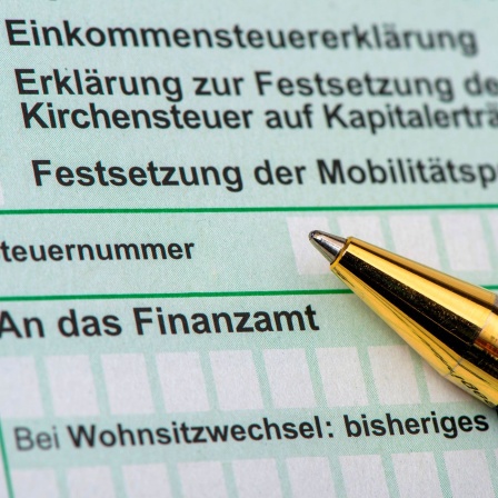 Steuererklärung für Finanzamt