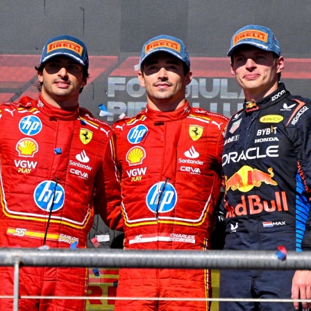 Das Podium in Austin