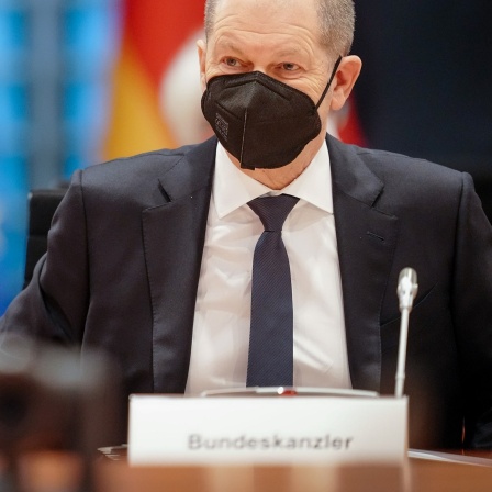 Bundeskanzler Olaf Scholz (SPD)
