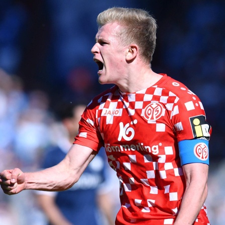 Torjubel zum 0:3 durch Jonathan Burkardt 