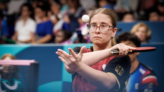 Sportschau Paralympics 2024 - Para-tischtennis Mit Brüchle/mikolaschek Im Re-live