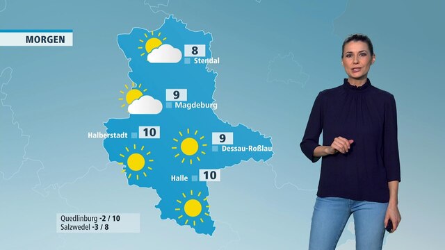 MDR SACHSENANHALT HEUTE Das Wetter für SachsenAnhalt