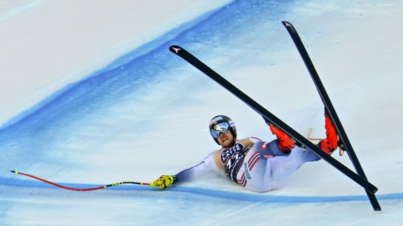 Sportschau - Kilde Stürzt In Wengen Kurz Vor Dem Ziel