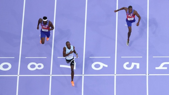 Sportschau Olympia 2024 - Leichathletik: Das Finale über 200 M Der Männer