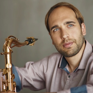 Der Saxophonist Matthieu Bordenave