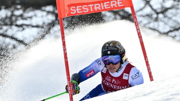 Sportschau Wintersport - Riesenslalom Der Frauen In Sestrière - Highlights