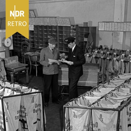 Bildreportage über den Arbeitsalltag der Deutschen Bundespost 1960er Jahre