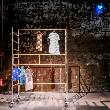 Installation "Landscapes of an Ongoing Past" im Salzlager Zollverein 