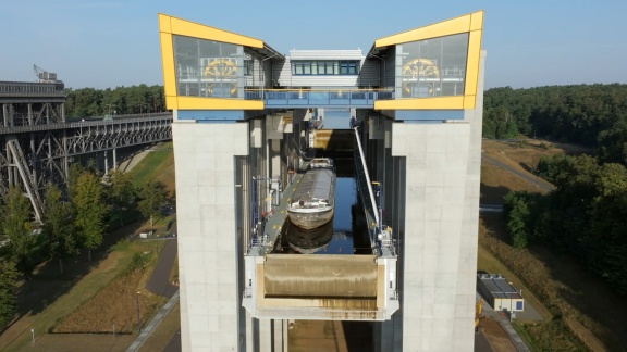 Die Maus - Schiffshebewerk Niederfinow