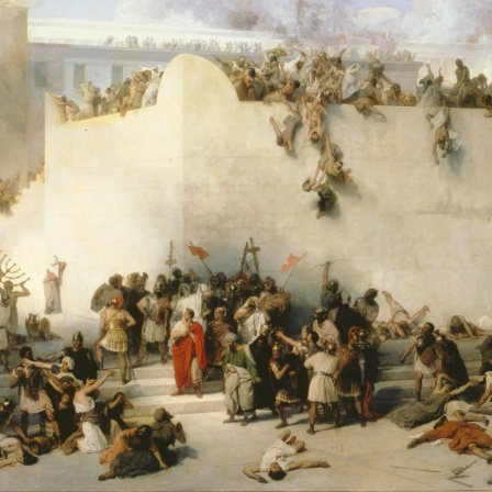 Zerstörung des Tempels in Jerusalem / Hayez