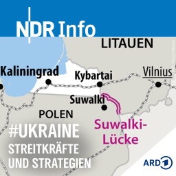 Grafik-Karte "Die Suwalki-Lücke"