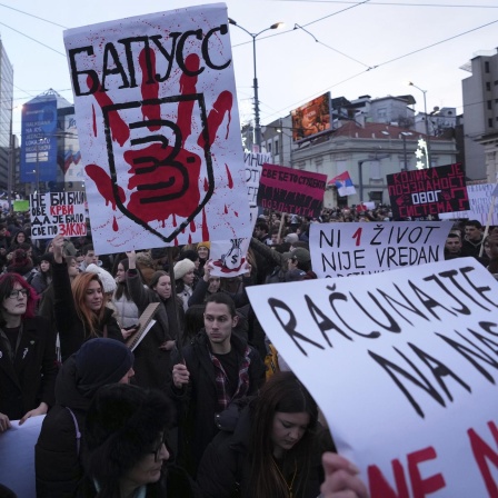 Studentenproteste in Serbien