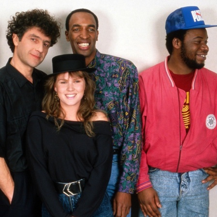 Die britische Popband Latin Quarter mit Sängerin Yona Dunsford 1989