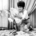 Manuela (Doris Wegener) 1964 mit Fanpost.