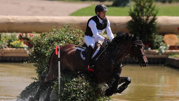 Sportschau Olympia 2024 - Reiten - Vielseitigkeit: Michael Jungs Ritt