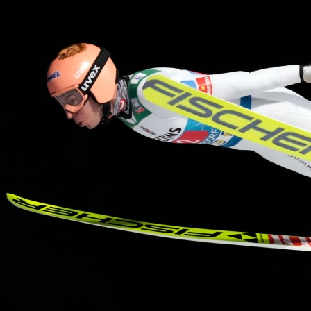 Stefan Kraft in der Luft 