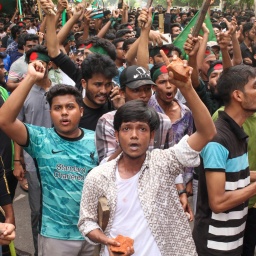 Studentenproteste in Bangladesch