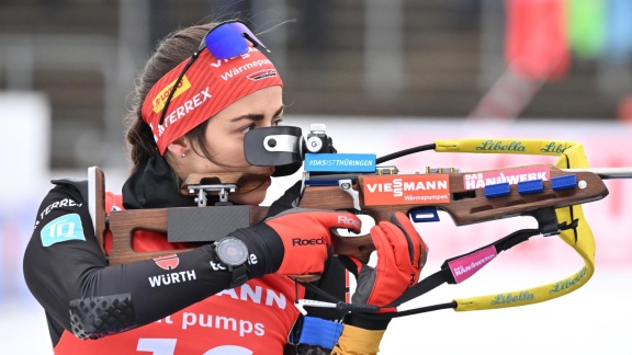 Sportschau Wintersport - Der Sprint Der Frauen In Oberhof - Die Zusammenfassung