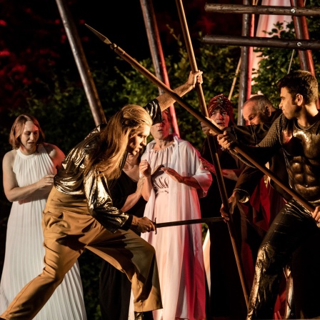 Heckentheater Rheinsberg: "Iphigenie in Aulis" © Uwe Hauth