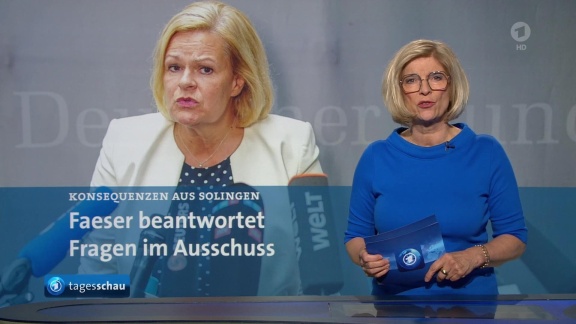 Tagesschau - Tagesschau 16:00 Uhr, 30.08.2024