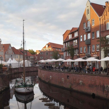 Hansehafen von Stade (Bild: rbb/Michel Nowak)