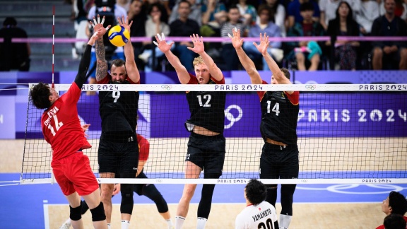 Sportschau Olympia 2024 - Volleyball: Japan Gegen Deutschland (m) - Die Zusammenfassung