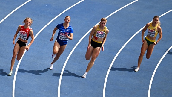 Sportschau - 200 M Der Frauen - Die Vorläufe Mit Talea Prepens Und Jessica-bianca Wessolly