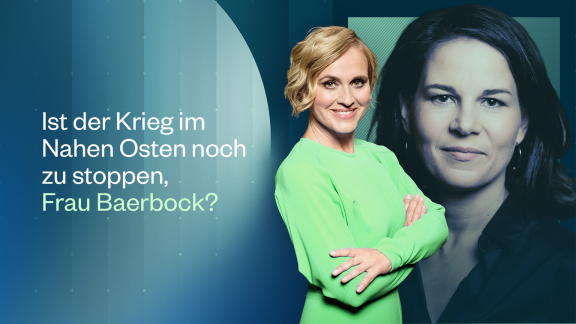 Caren Miosga - Ist Der Krieg Im Nahen Osten Noch Zu Stoppen, Frau Baerbock.