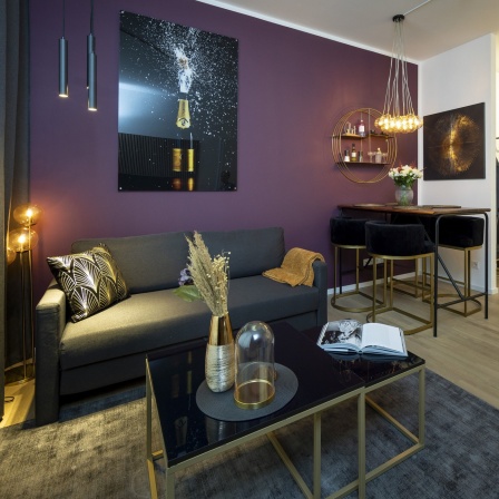 Ein moebliertes Apartment in Berlin. 