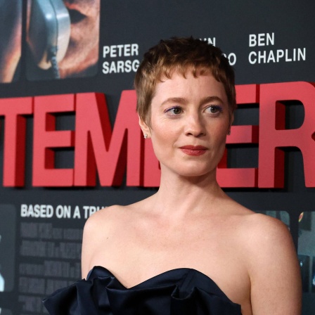 Schauspielerin Leonie Benesch bei der Premiere von "September 5" in Los Angeles
