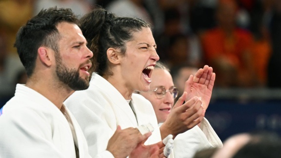 Sportschau Olympia 2024 - Judo Mixed Viertelfinale - Deutschland Gegen Brasilien