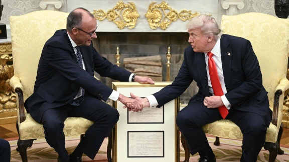 Morgenmagazin - Merz Im Oval Office: Gelöste Stimmung Statt Konfrontation