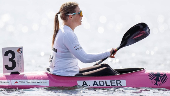 Sportschau Paralympics 2024 - Para-kanu - Der Vorlauf Von Anja Adler