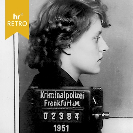 Polizeifoto von Rosemarie Nitribitt