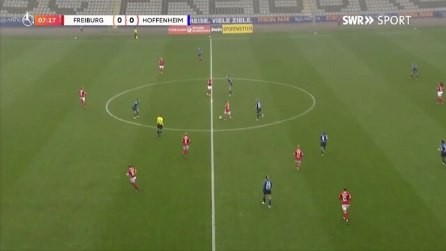 FFBL Freiburg gegen Hoffenheim