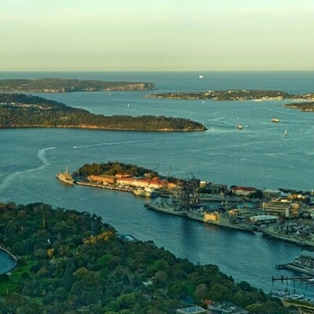 Port Jackson in Sydney, Australien