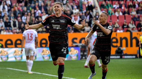 Sportschau Bundesliga - Last-minute-illic Lässt Union In Augsburg Jubeln