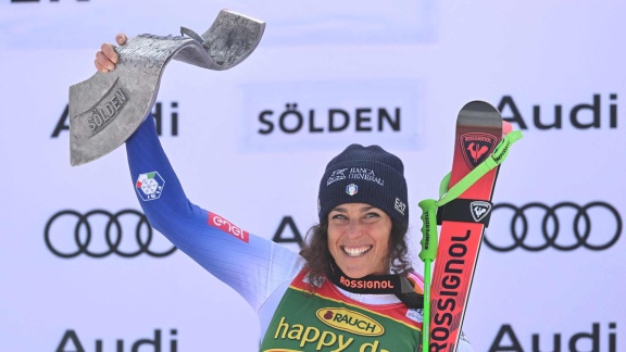 Sportschau - Italienerin Brignone Siegt Nach Shiffrin-führung