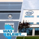Intel Fabrik und Briefkasten